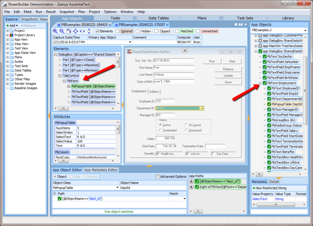 PowerBuilder automated testing